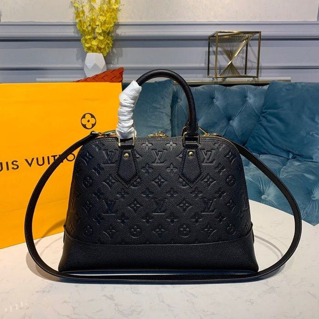 Louis Vuitton Neo Alma Bag 32cm Monogram Empreinte Canvas Spring/Summer Collection M44832, Black