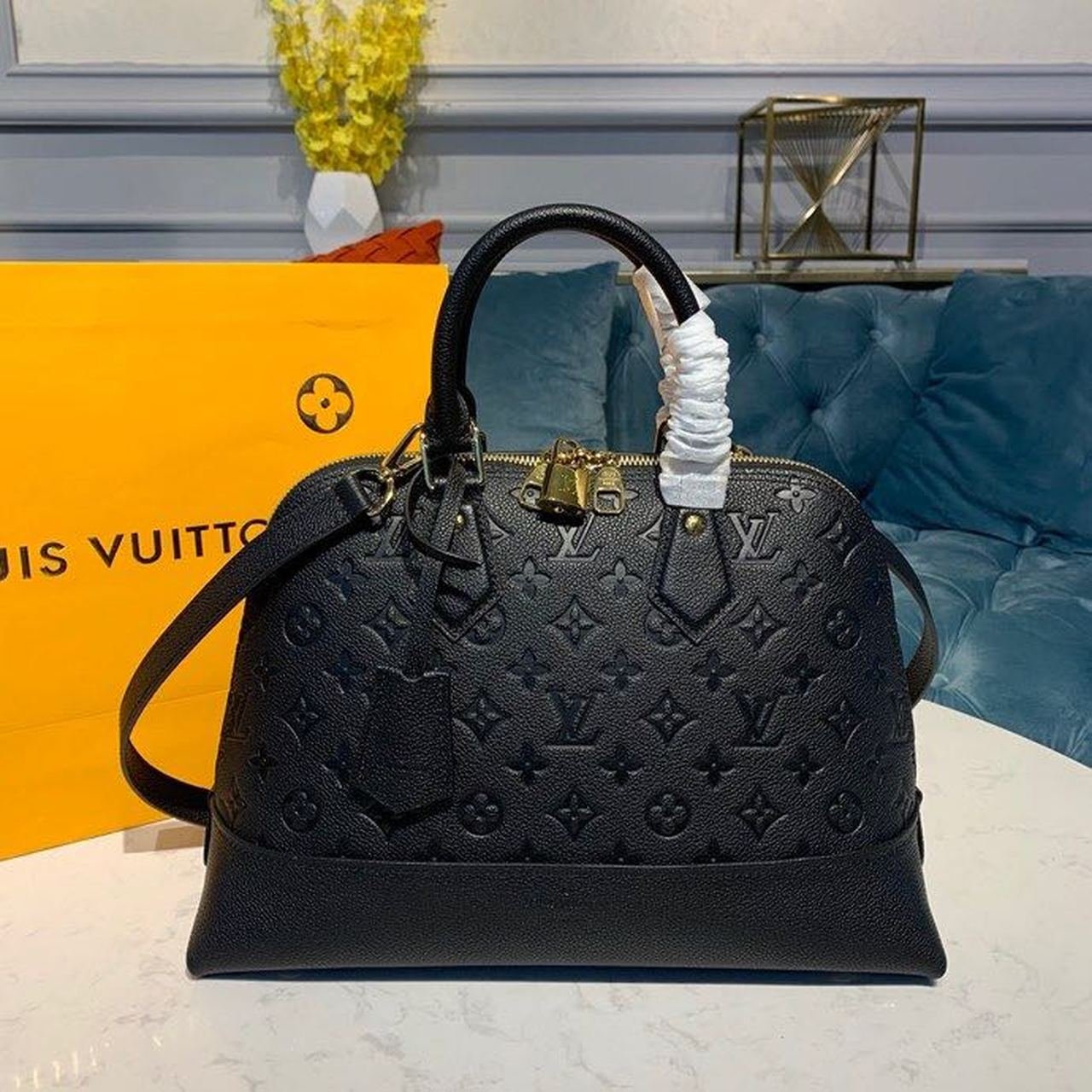 Louis Vuitton Neo Alma Bag 32cm Monogram Empreinte Canvas Spring/Summer Collection M44832, Black
