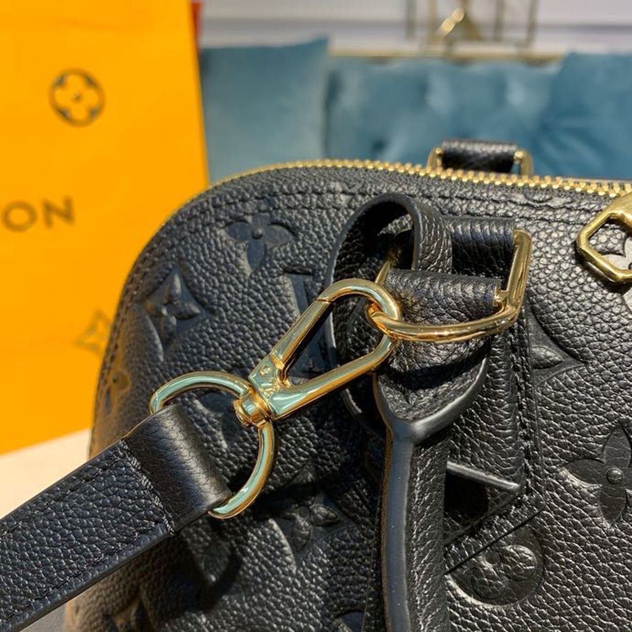 Louis Vuitton Neo Alma Bag 32cm Monogram Empreinte Canvas Spring/Summer Collection M44832, Black
