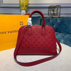 Louis Vuitton Neo Alma Bag 32cm Monogram Empreinte Canvas Spring/Summer Collection M44832 Red