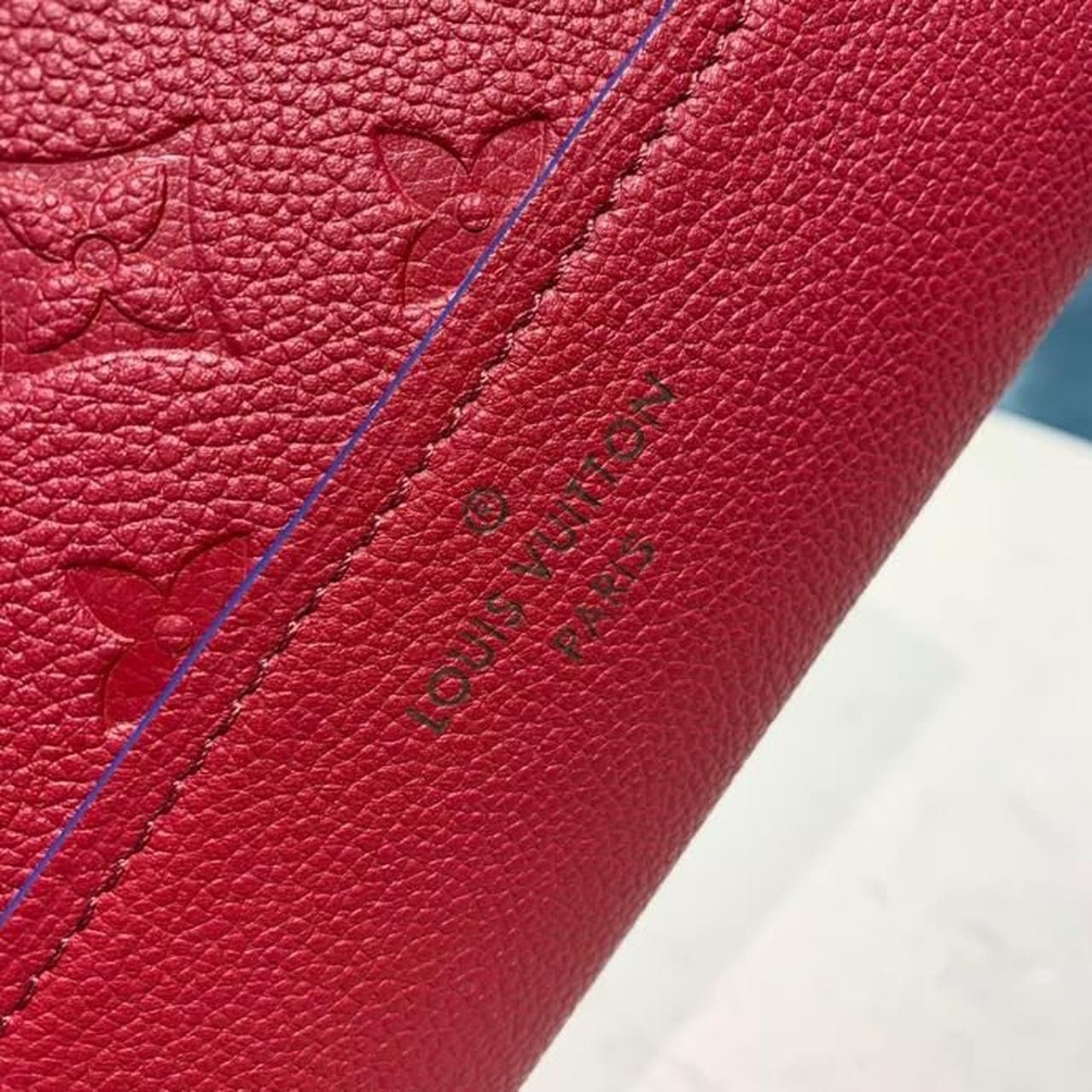 Louis Vuitton Neo Alma Bag 32cm Monogram Empreinte Canvas Spring/Summer Collection M44832 Red