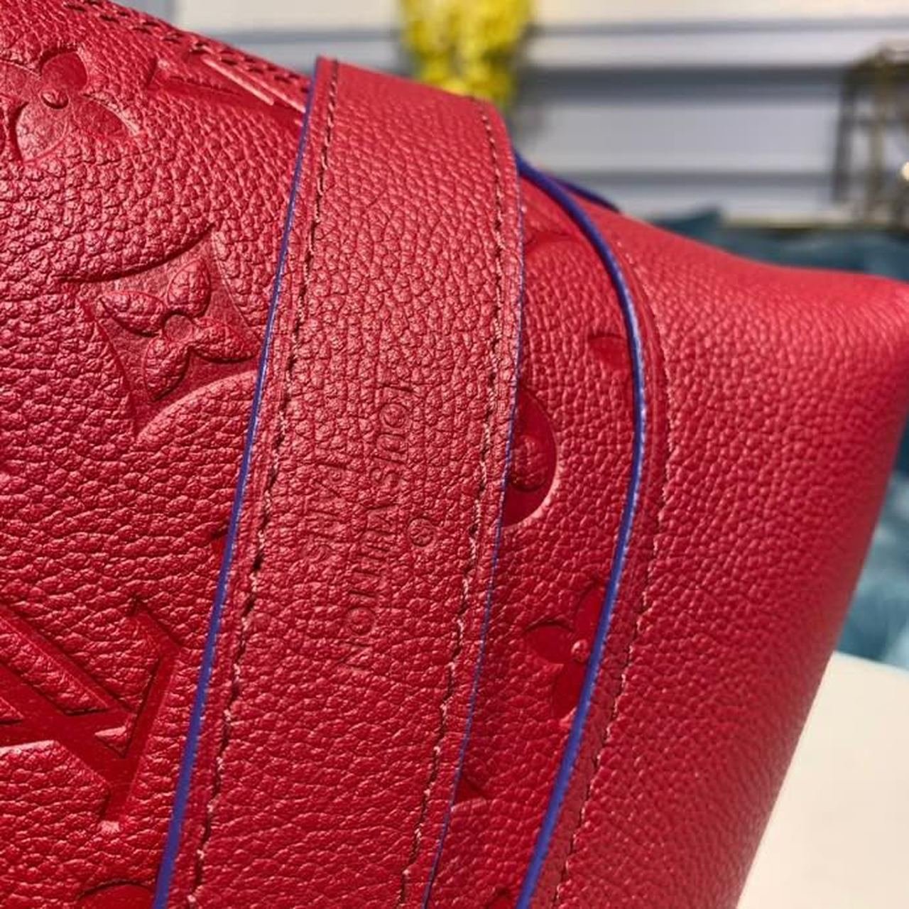Louis Vuitton Neo Alma Bag 32cm Monogram Empreinte Canvas Spring/Summer Collection M44832 Red
