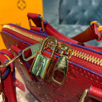 Louis Vuitton Neo Alma Bag 32cm Monogram Empreinte Canvas Spring/Summer Collection M44832 Red