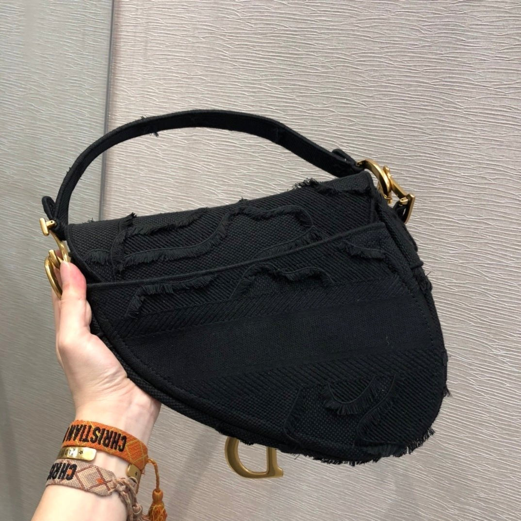 Christian Dior Black Handle Bag 25cm