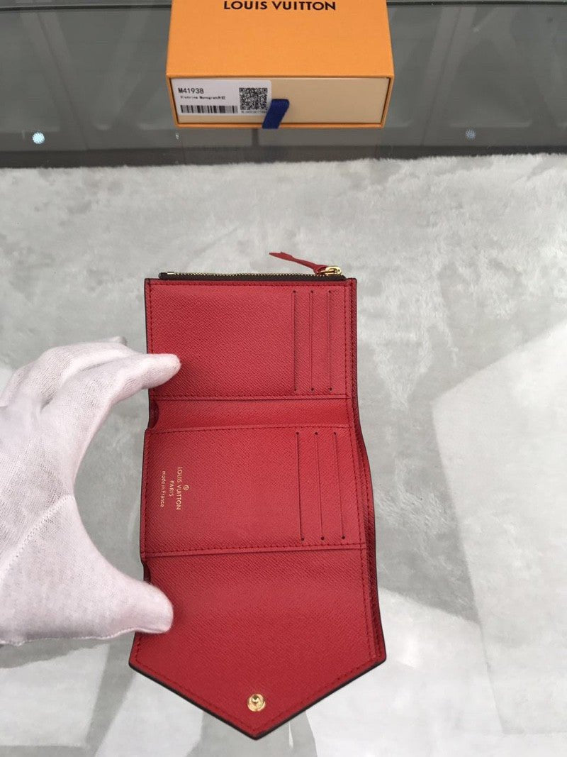 Louis Vuitton Monogram Wallet 12cm Brown
