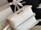 Chanel Medium Classic Flapbag 25cm White