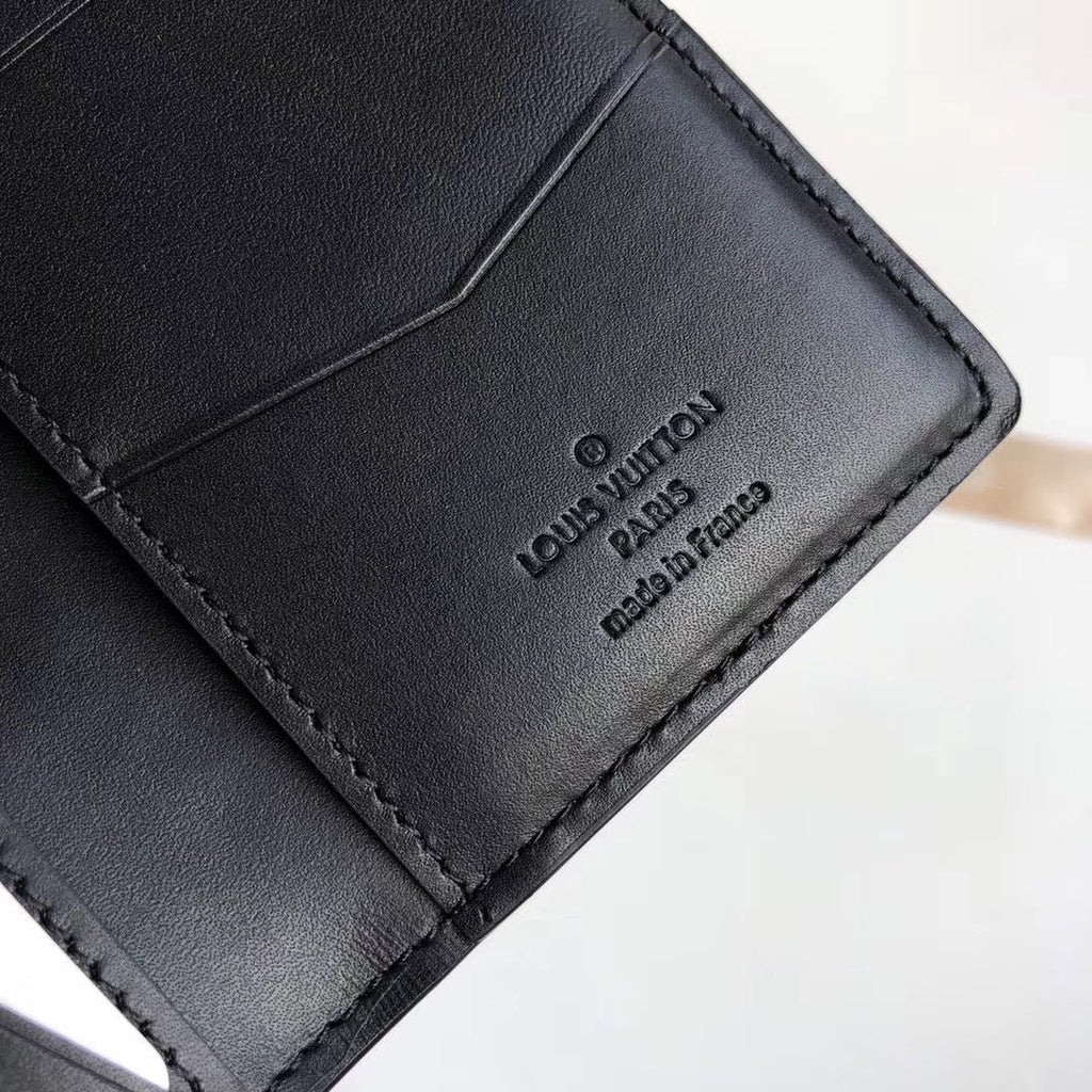 Louis Vuitton Monogram Empreinte Wallet 11cm Black
