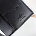Louis Vuitton Monogram Empreinte Wallet 11cm Black