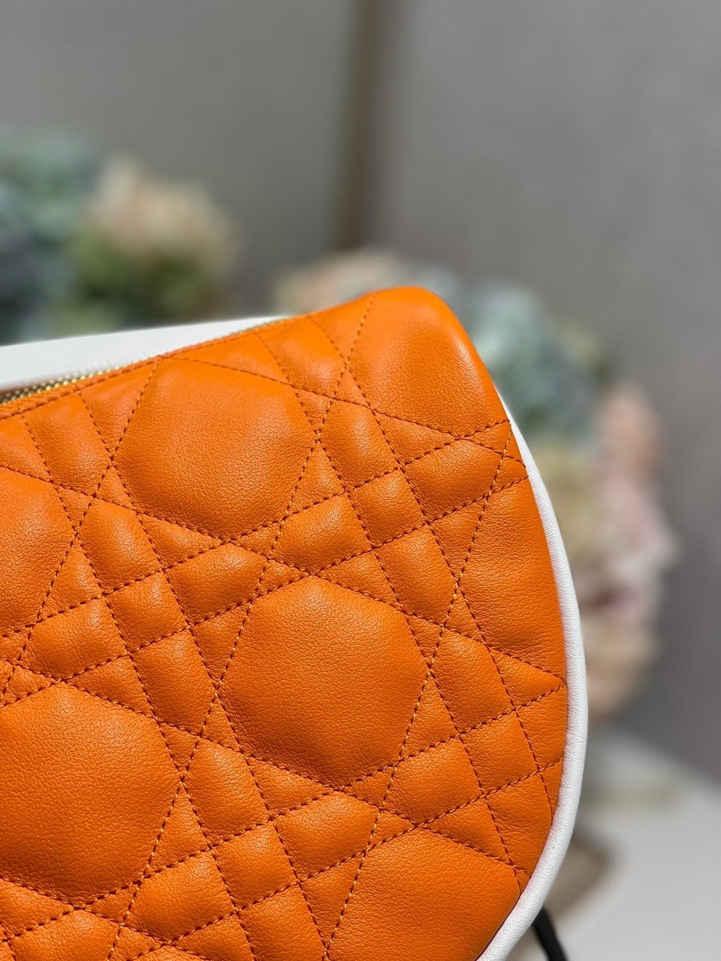Christian Dior Small Vibe Hobo Bag 29cm Orange