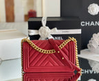 Chanel Medium Classic Flapbag 25cm Red