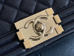 Chanel Medium Classic Flapbag 25cm Dark Blue