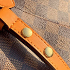 Louis Vuitton NeoNoe Bucket Bag MM Damier Azur Canvas Spring/Summer Collection N50042 Orange