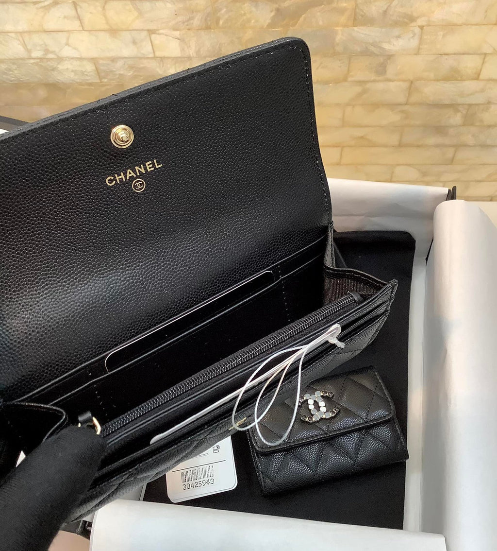 Chanel Coco Clutch Bag 19cm Black