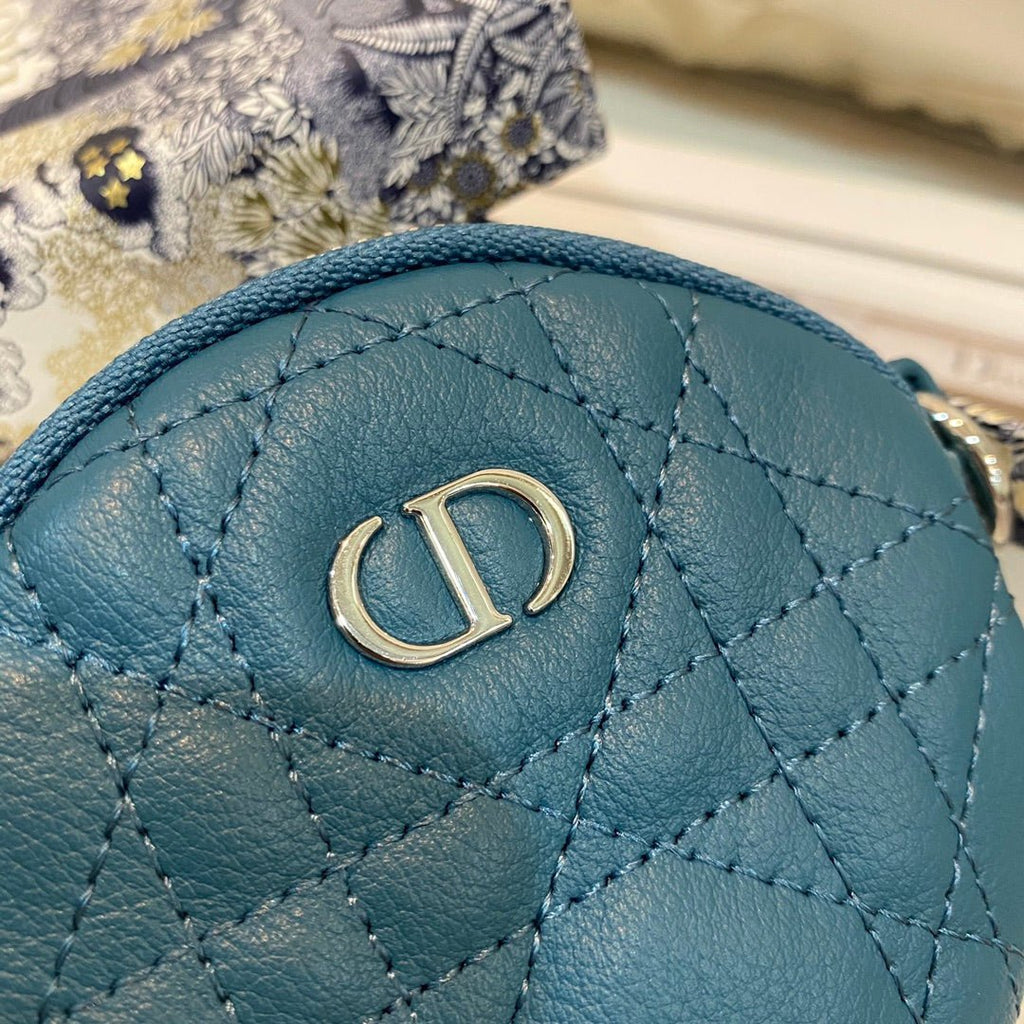 Christian Dior Blue Clutch 9cm