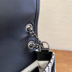 Saint Laurent Niki Medium Chain Bag In Canvas For Women 28cm YSL 633150FAACF9583