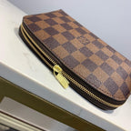 Louis Vuitton Pouch Monogram 19cm Brown
