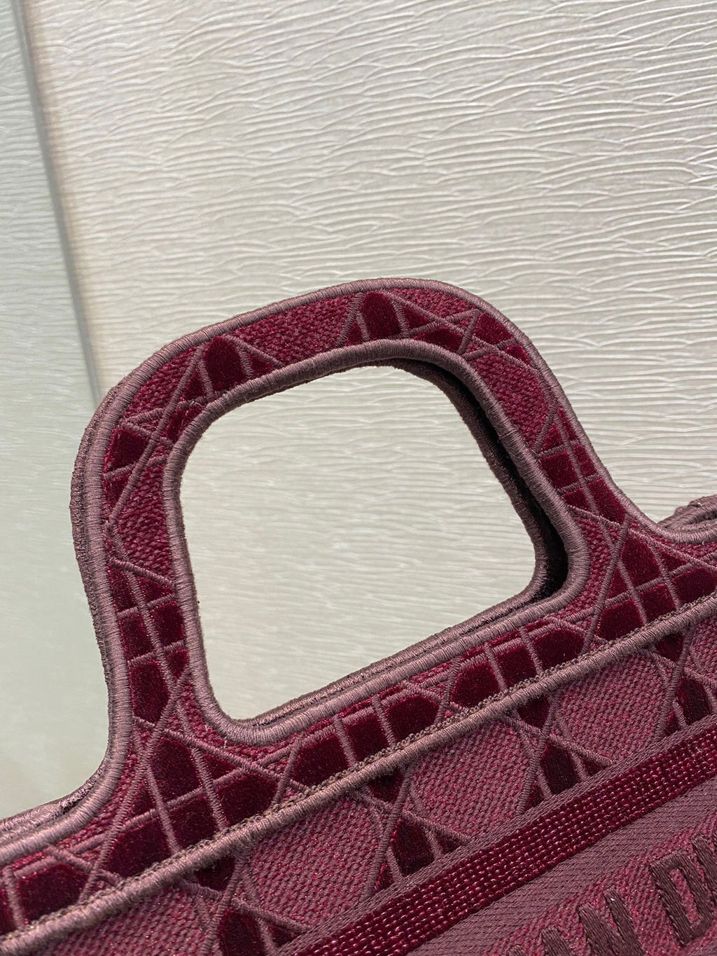 Christian Dior Red Mini Handle Bag 23cm