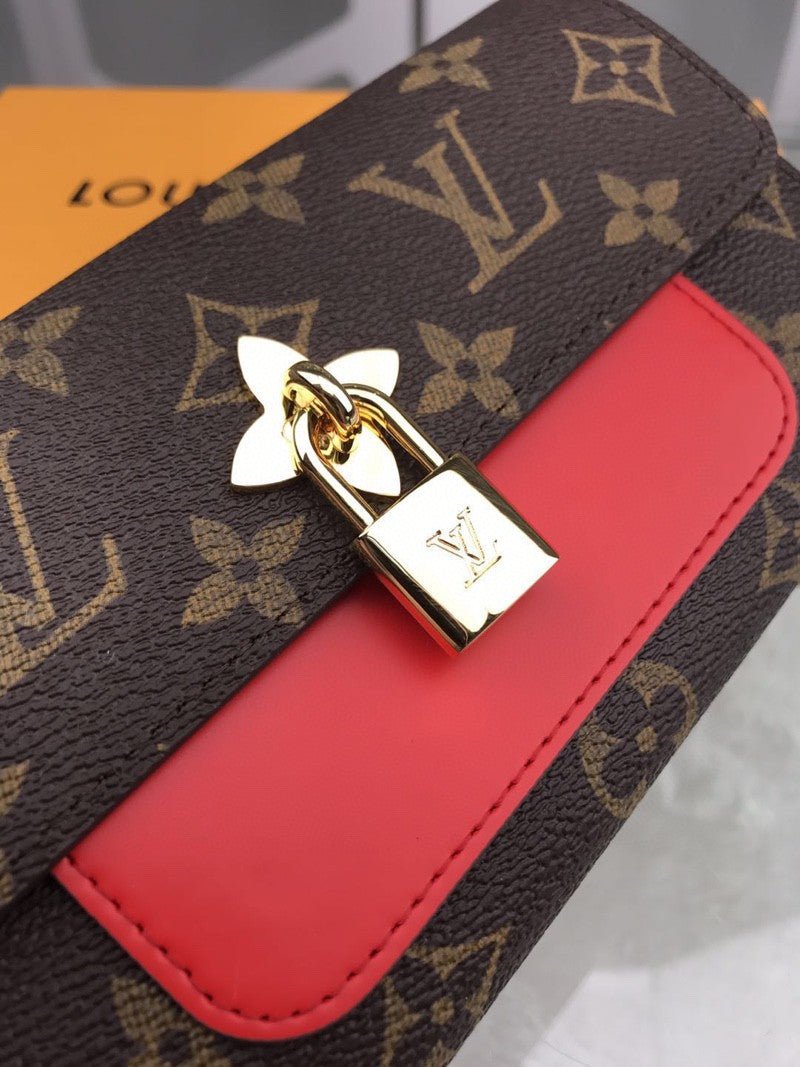 Louis Vuitton Monogram Wallet 19cm Brown