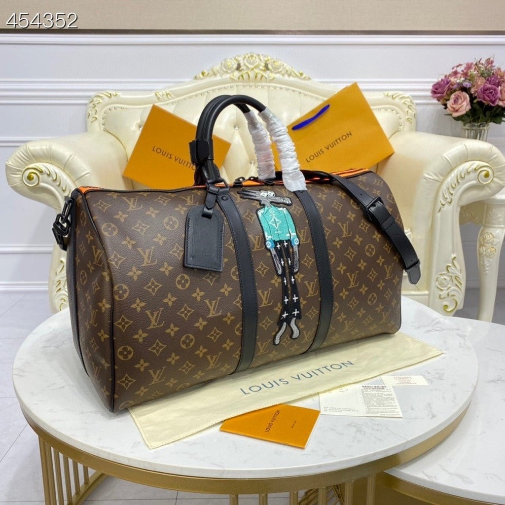 Louis Vuitton Zoom With Friends Keepall Bandoulière 45cm Monogram Canvas Spring/Summer Collection M45616 Brown
