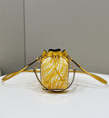 Fendi Vertigo Bucket Bag 18cm Yellow