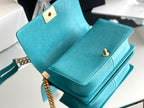 Chanel Medium Classic Flapbag 25cm Blue