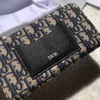 Christian Dior Oblique Brown Clutch 20cm
