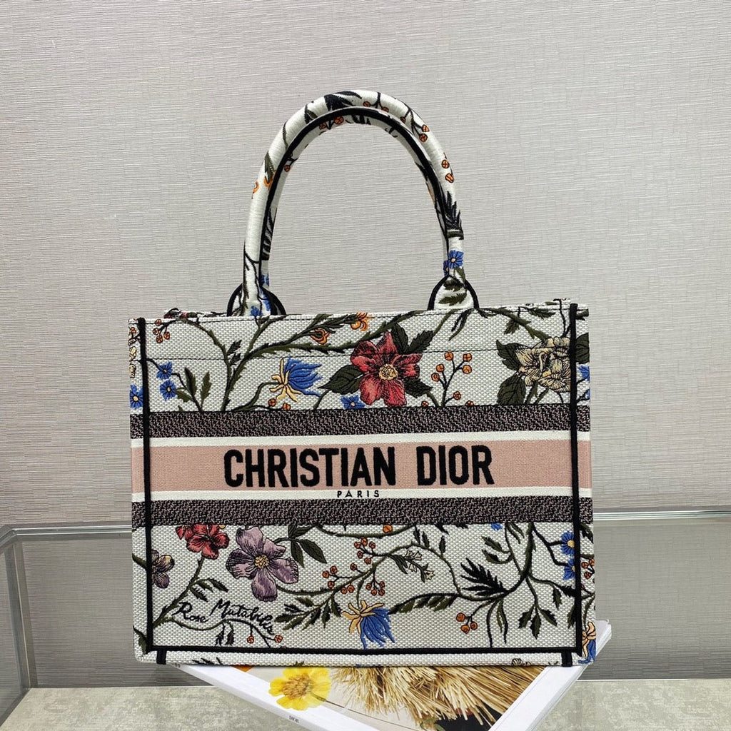 Christian Dior Multicolor Handle Bag 37cm