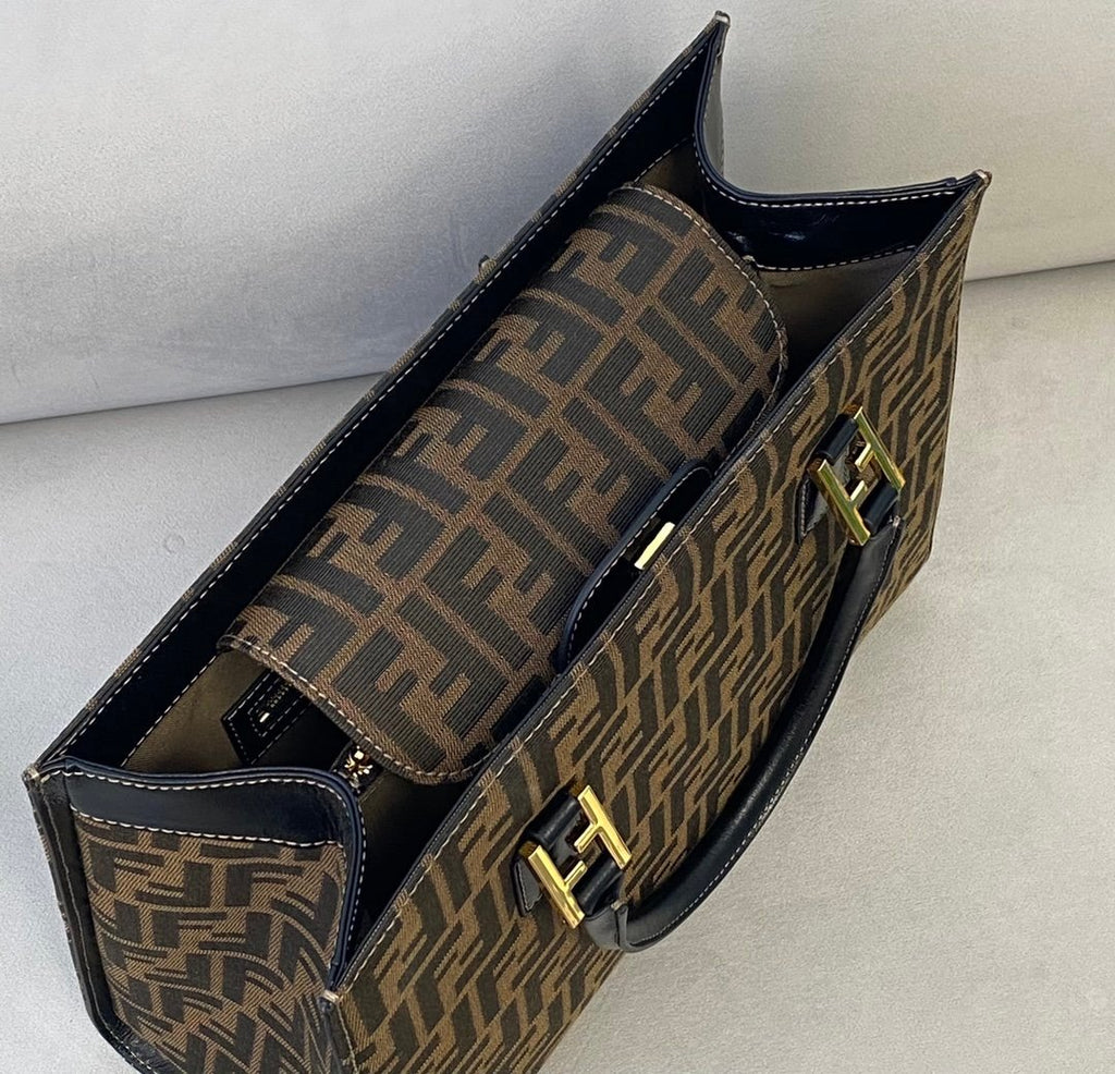 Fendi Hand Bag 35cm Brown