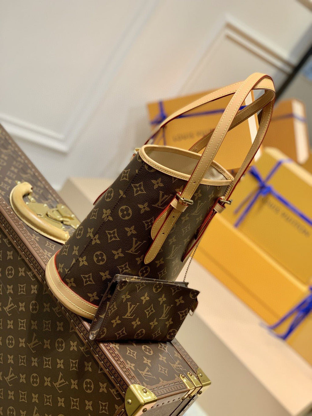Louis Vuitton M41994 Nóe 23cm Brown