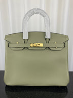 Hermes Birkin Bag 30 Green Moss Toned Hardware Bag For Women, Women’s Handbags, Shoulder Bags 11.8in/30cm