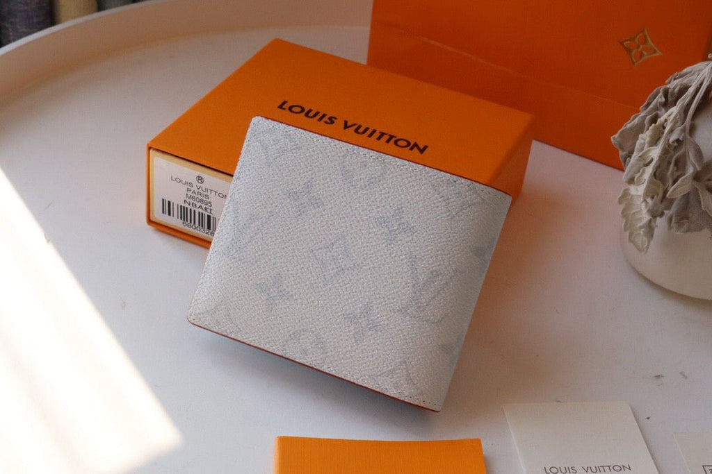 Louis Vuitton Monogram Wallet 12cm Grey