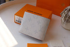 Louis Vuitton Monogram Wallet 12cm Grey