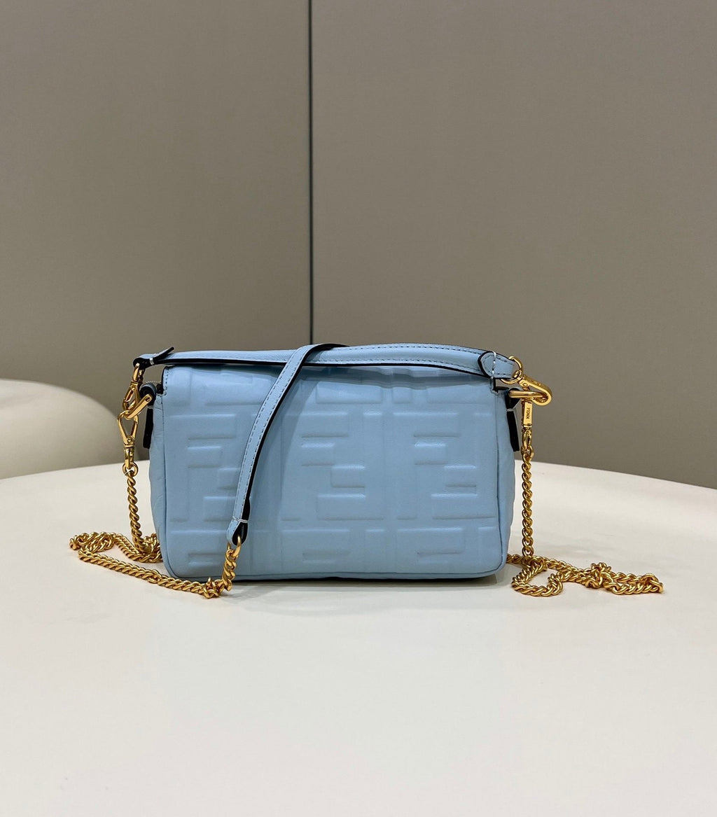 Fendi Baguette Bag 19cm Blue