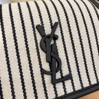 Saint Laurent Niki Medium Chain Bag In Canvas For Women 28cm YSL 633150FAACF9583