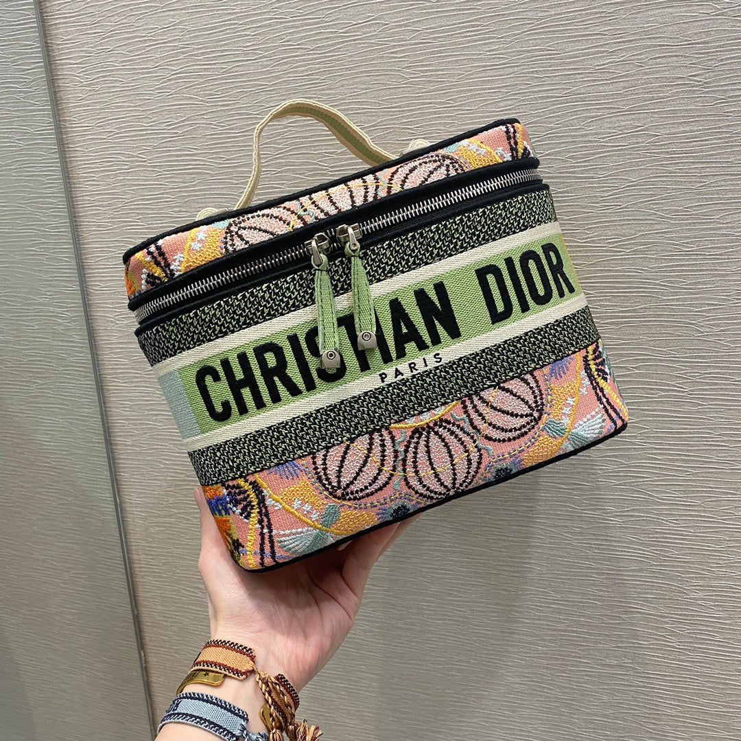 Christian Dior Multicolor Handle Bag 25cm