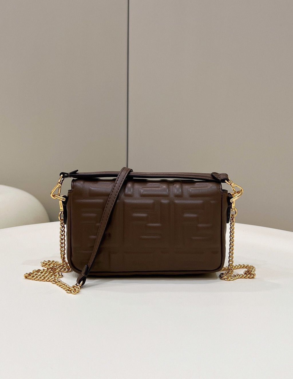 Fendi Baguette Bag 19cm Brown