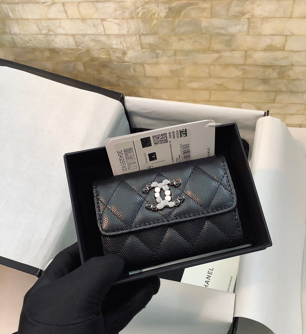 Chanel CoCo Wallet 11cm Black