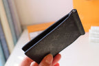 Louis Vuitton Wallet 12cm Black