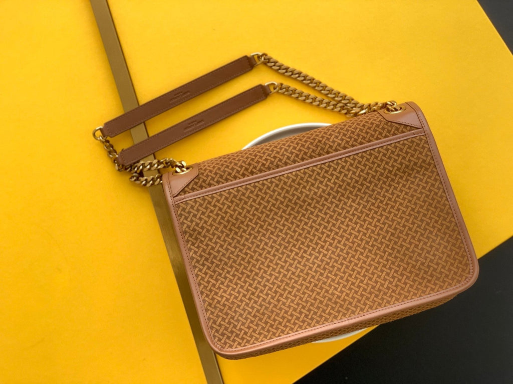 Saint Laurent Niki Medium Chain Bag With Gold Hardware 28cm