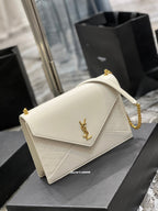 Saint Laurent Gaby Chain Bag With Gold Hardware 26cm