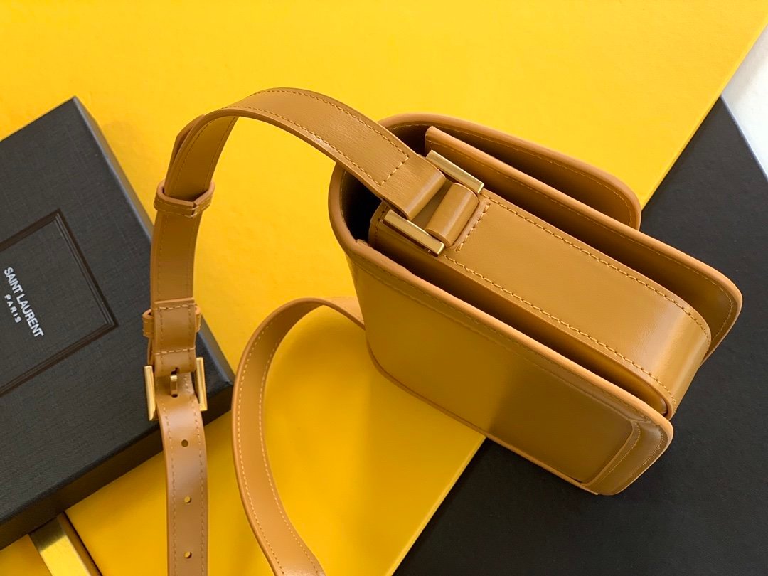 Saint Laurent Solferino Small Satchel With Gold Hardware 19cm