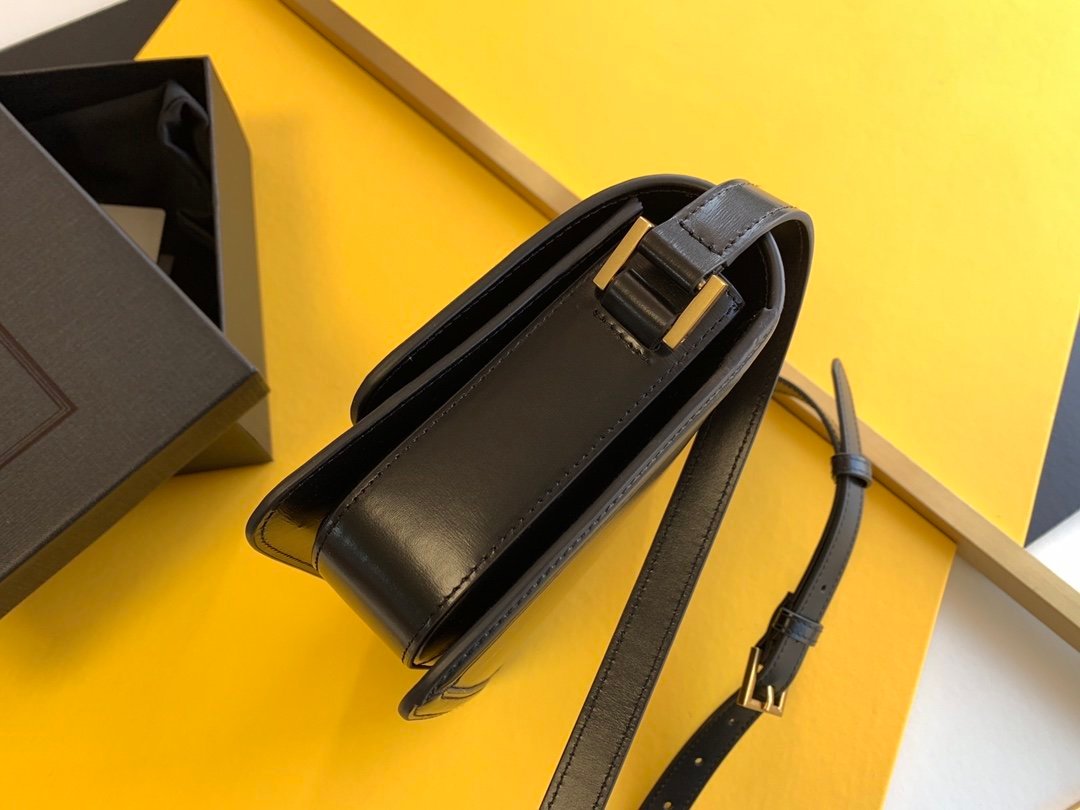 Saint Laurent Solferino Medium Satchel With Gold Hardware 23cm