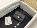 CO-CO Chanel Classic Card Holder With Silver Hardware 11cm