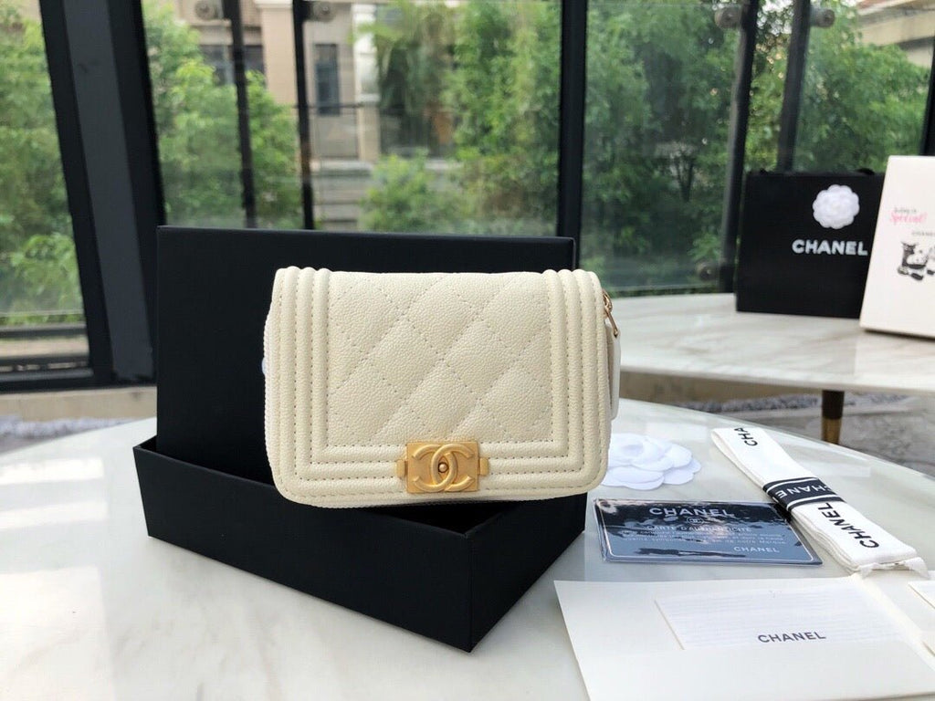 CO-CO Chanel Zipped Coin Purse 11cm