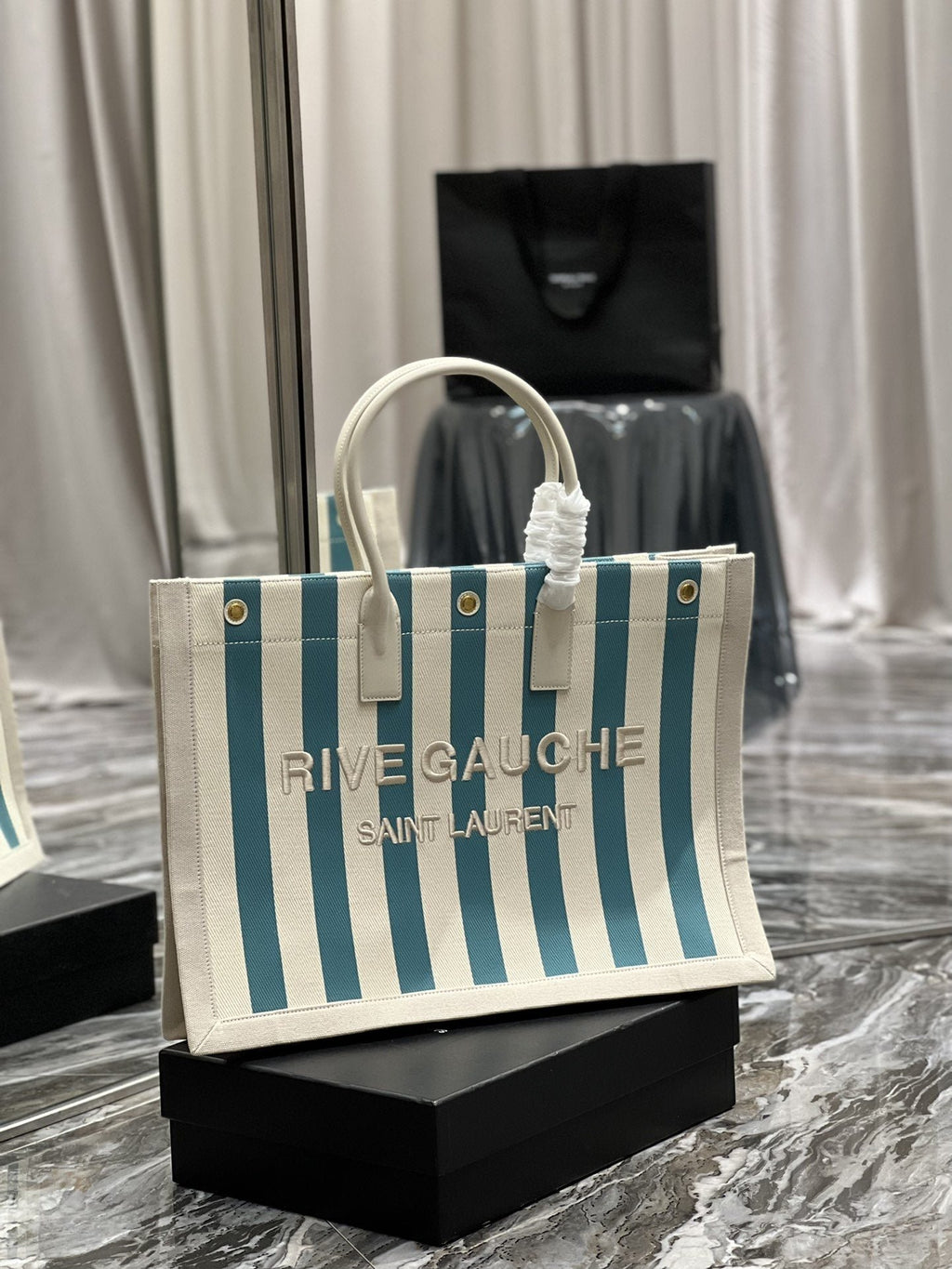 Saint Laurent Rive Gauche Tote Bag 48cm