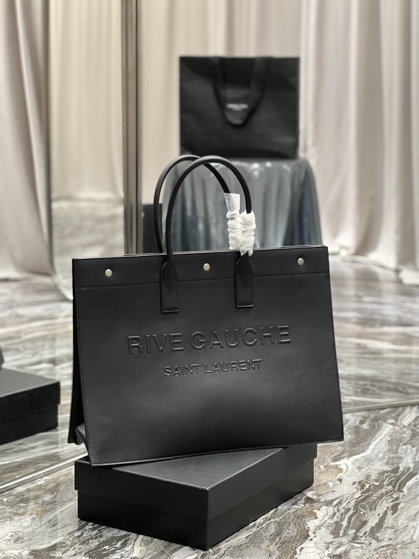 Saint Laurent Rive Gauche Tote Bag 48cm