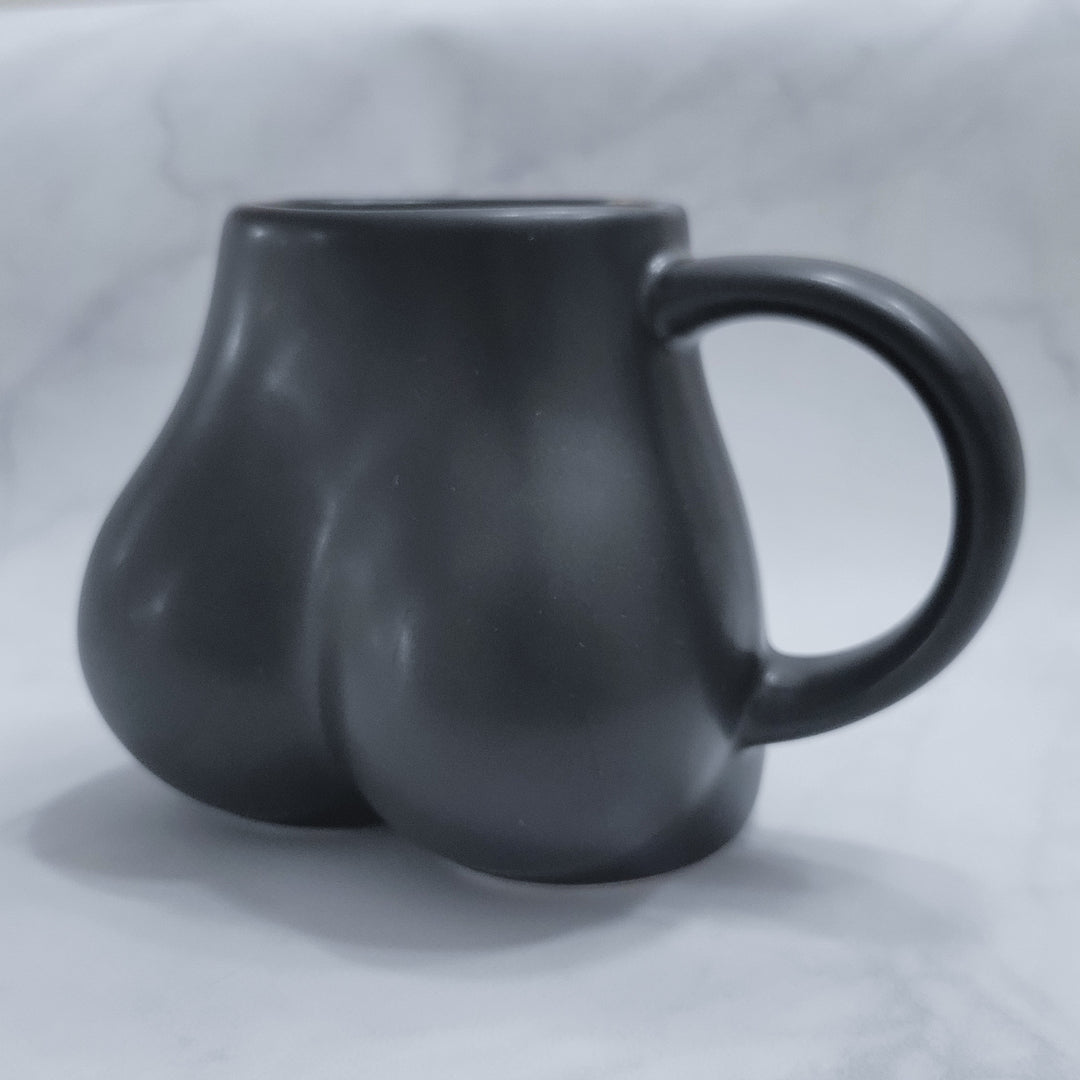 Matte Black Butt 12 oz Mug  |  Featured Brand