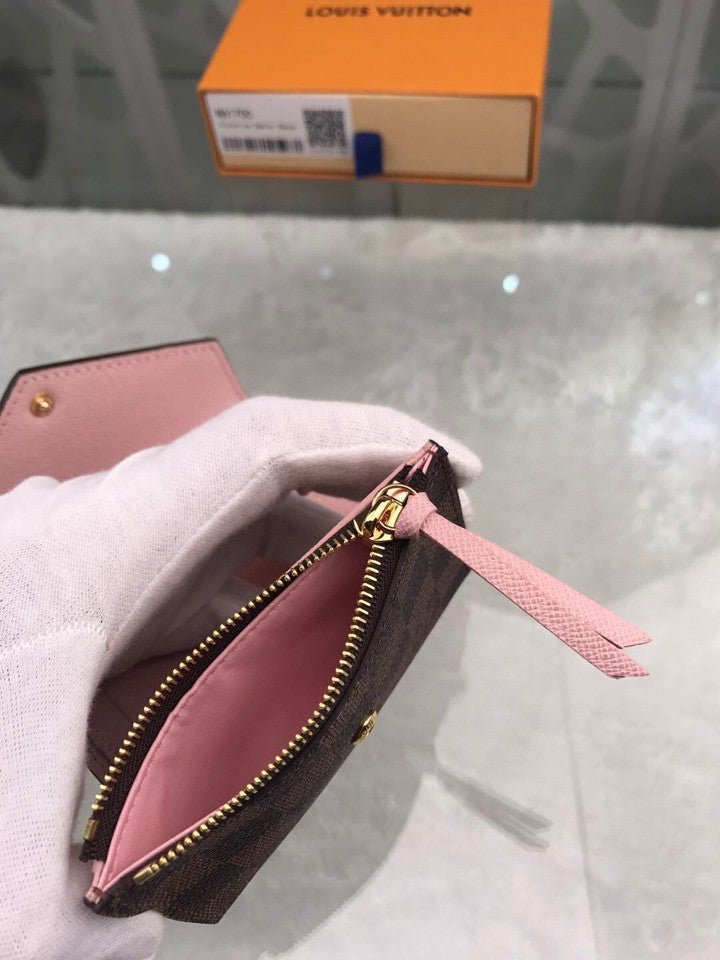 Louis Vuitton Damier Wallet 12cm Brown