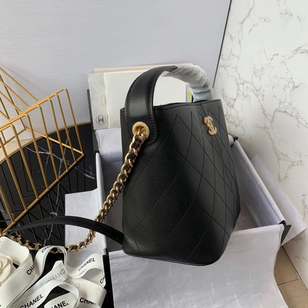 Chanel Small Shopping Bag AS2286 Black