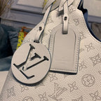 Louis Vuitton Carmel Mahina Bag 40cm Mahina Calf Leather Canvas Spring/Summer Collection M53188, White